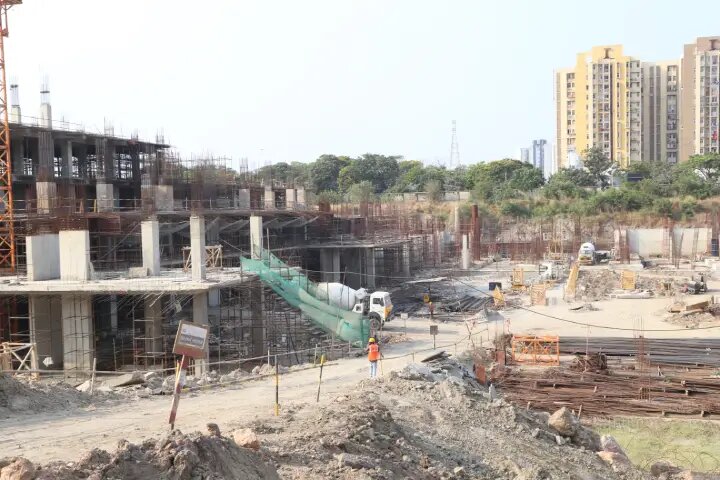 Side View of Construction