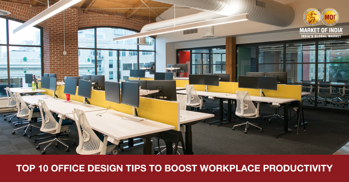 Top 10 Office Design Tips to Boost Workplace Productivity